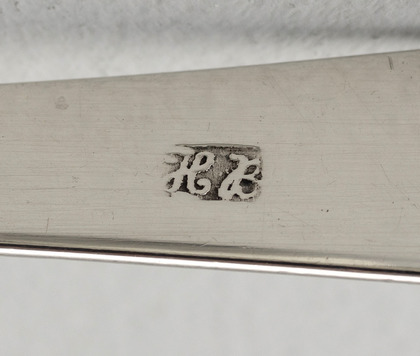 Hester Bateman Adam Style Silver Sugar Tongs